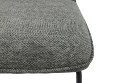 Eetkamerstoelen^Huisenthuis Stoel Quincy Grijs – Set van 2