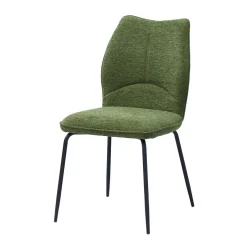 Eetkamerstoelen^Huisenthuis Stoel Quincy Groen – Set van 2