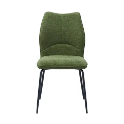 Eetkamerstoelen^Huisenthuis Stoel Quincy Groen – Set van 2