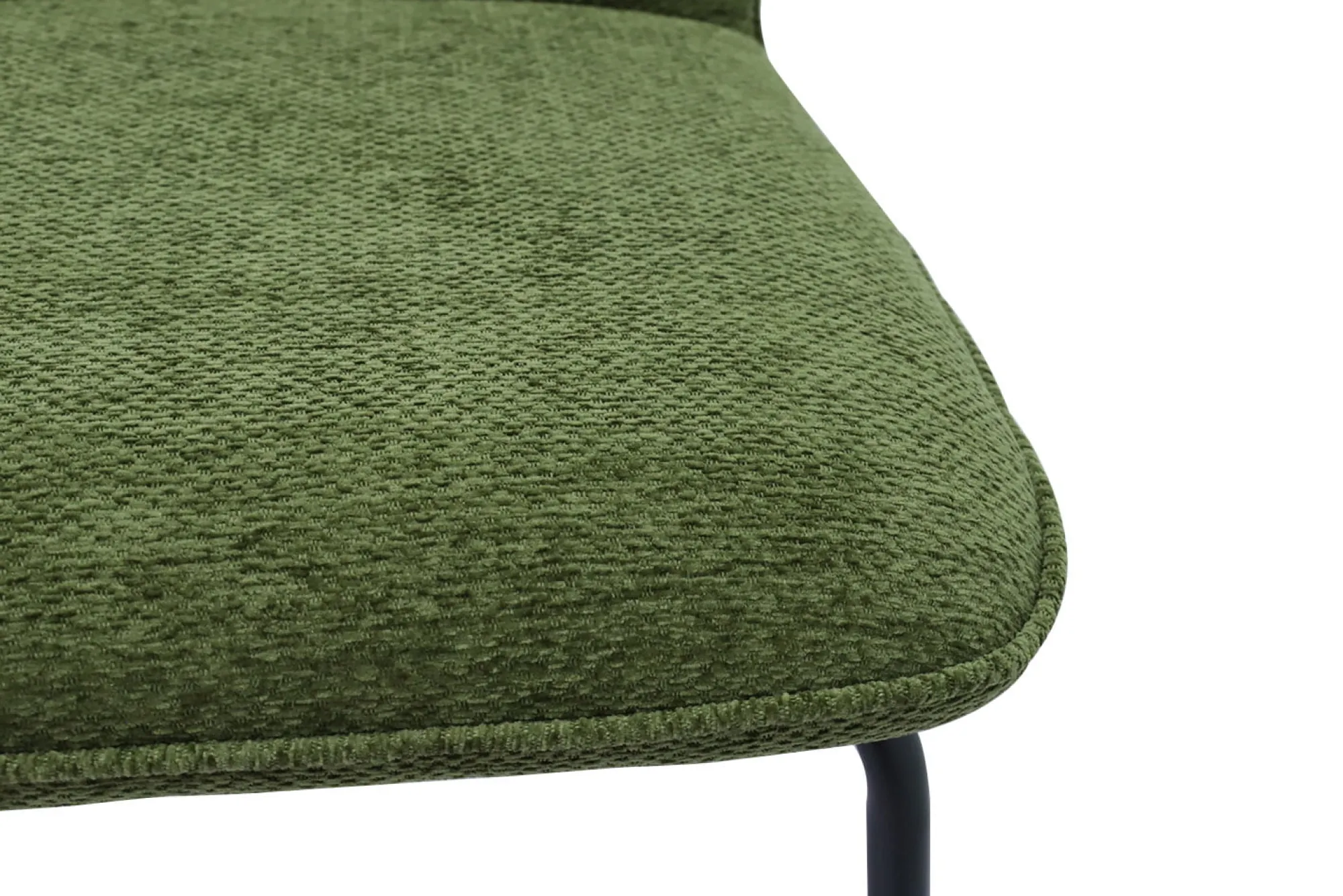 Eetkamerstoelen^Huisenthuis Stoel Quincy Groen – Set van 2