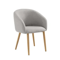 Eetkamerstoelen^Huisenthuis Stoel Romy – Set van 2 Taupe