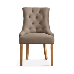 Eetkamerstoelen^Huisenthuis Stoel Sevilla – Set van 2 Taupe