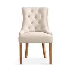 Eetkamerstoelen^Huisenthuis Stoel Sevilla – Set van 2 Zand