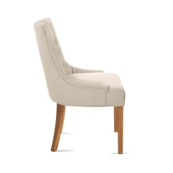 Eetkamerstoelen^Huisenthuis Stoel Sevilla – Set van 2 Zand