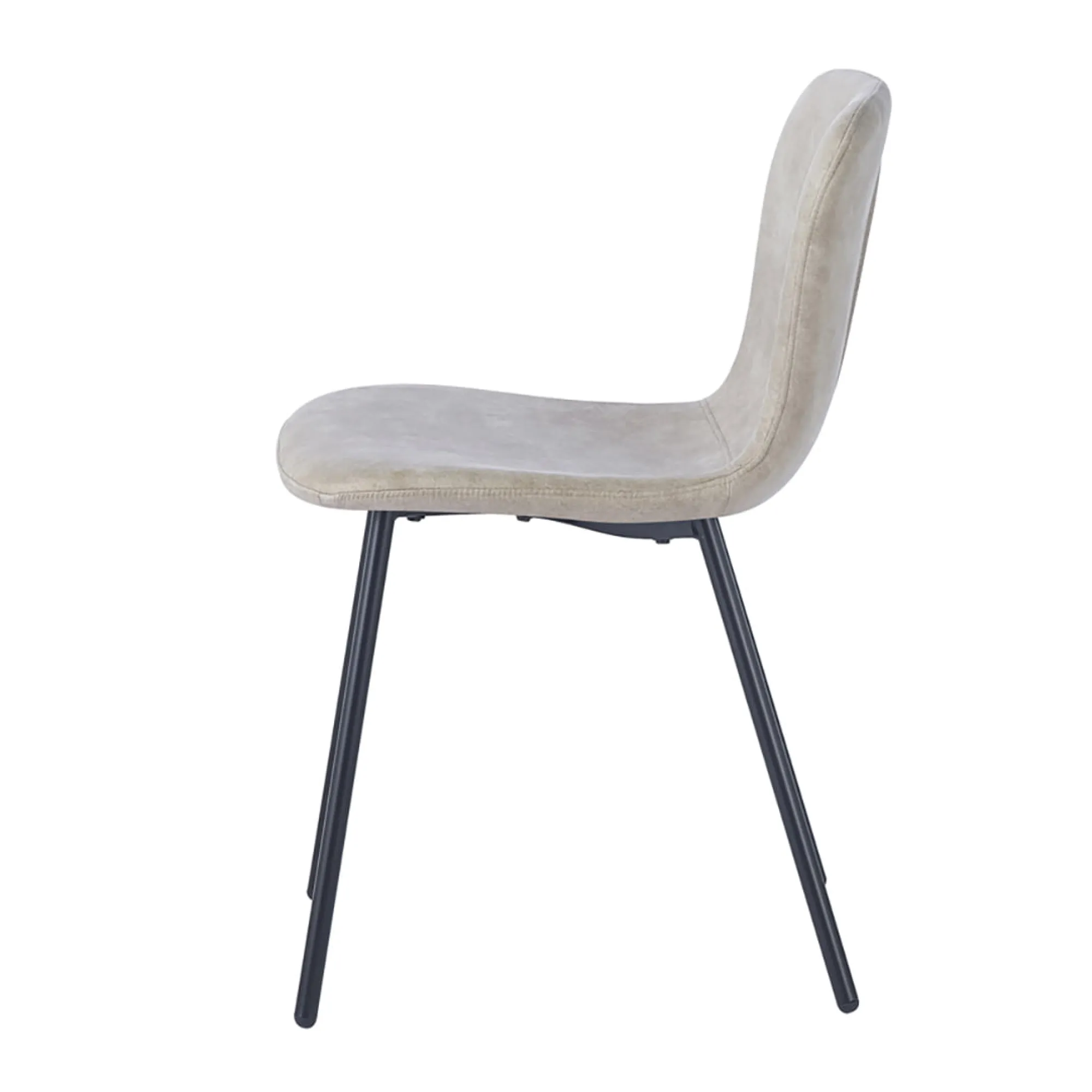 Eetkamerstoelen^Huisenthuis Stoel Stella – Set van 4 Beige