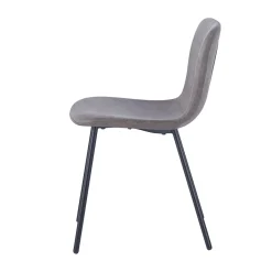 Eetkamerstoelen^Huisenthuis Stoel Stella – Set van 4 Taupe