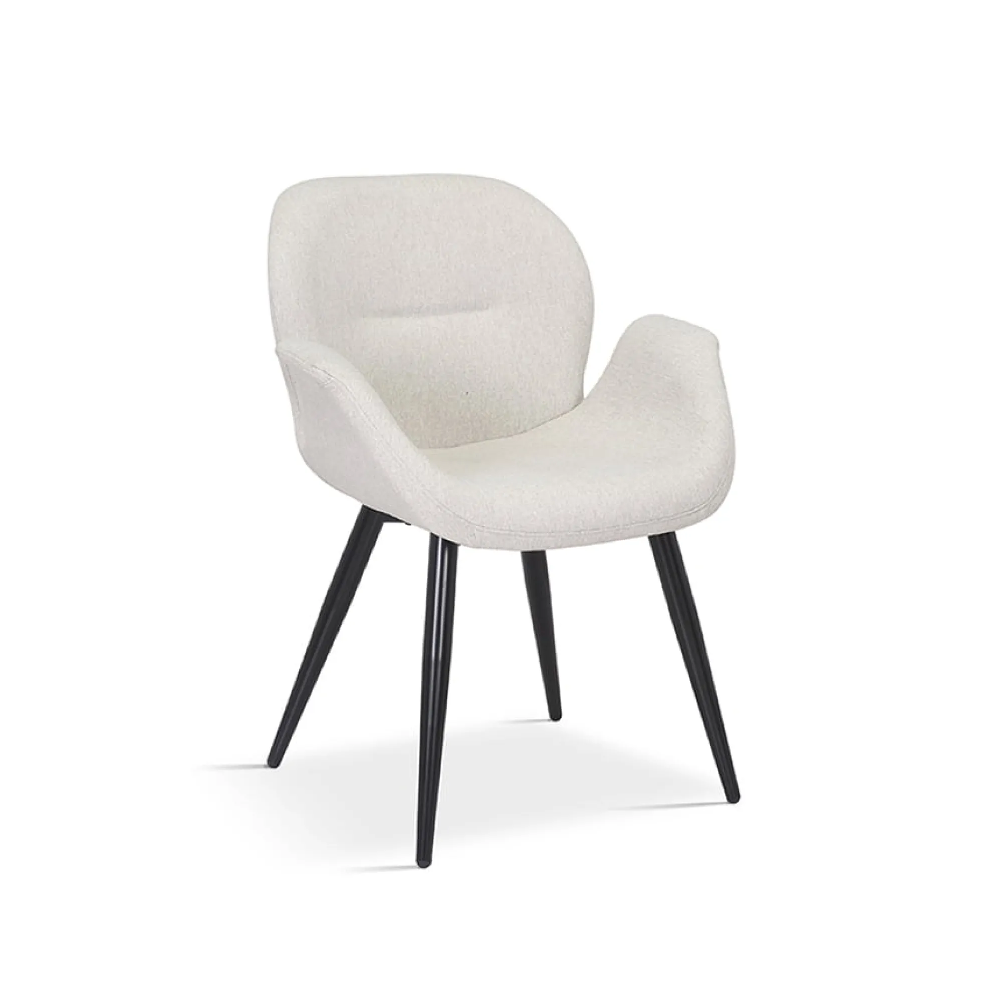 Eetkamerstoelen^Huisenthuis Stoel Tina – Set van 2 Beige