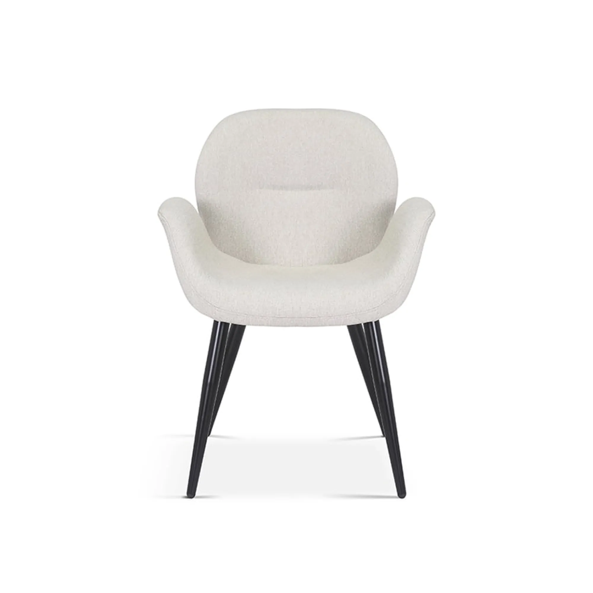 Eetkamerstoelen^Huisenthuis Stoel Tina – Set van 2 Beige