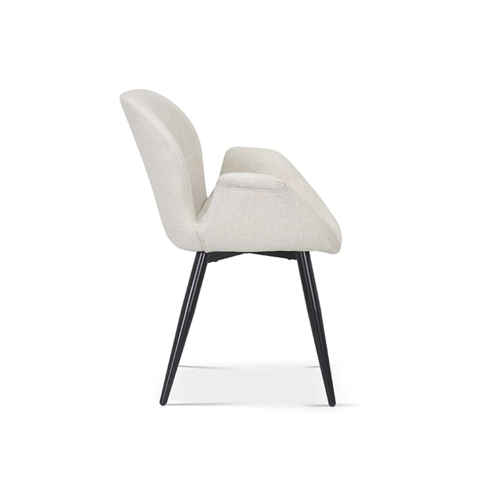 Eetkamerstoelen^Huisenthuis Stoel Tina – Set van 2 Beige