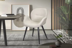 Eetkamerstoelen^Huisenthuis Stoel Tina – Set van 2 Beige