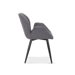 Eetkamerstoelen^Huisenthuis Stoel Tina – Set van 2 Grijs