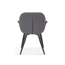 Eetkamerstoelen^Huisenthuis Stoel Tina – Set van 2 Grijs