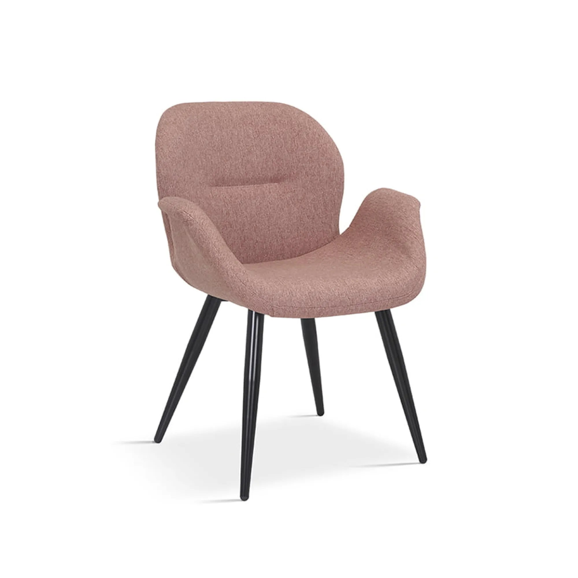 Eetkamerstoelen^Huisenthuis Stoel Tina – Set van 2 Roze