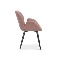 Eetkamerstoelen^Huisenthuis Stoel Tina – Set van 2 Roze