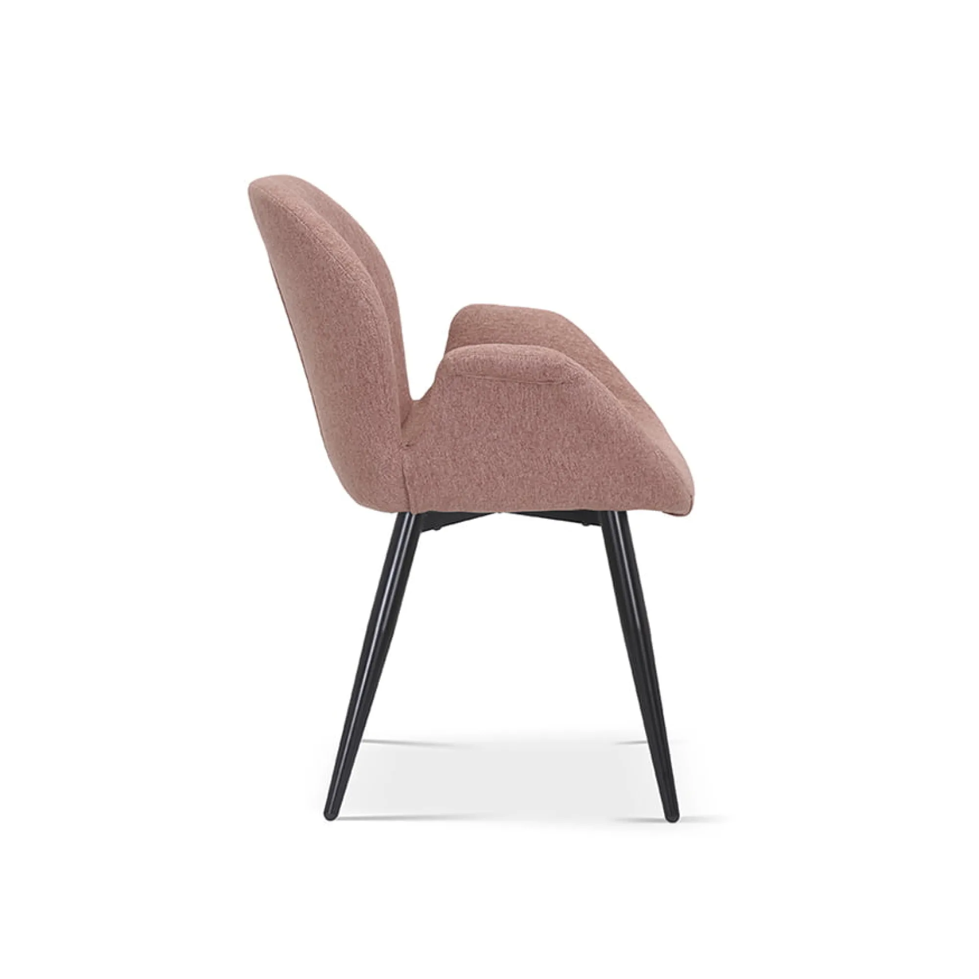 Eetkamerstoelen^Huisenthuis Stoel Tina – Set van 2 Roze