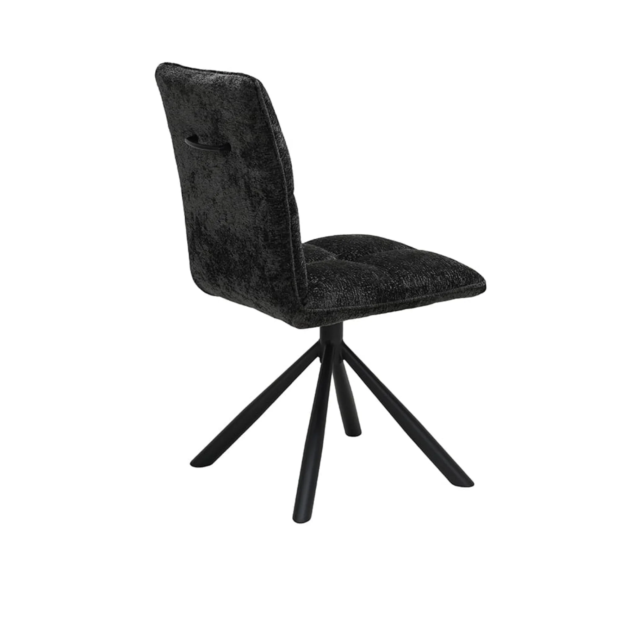 Eetkamerstoelen^Huisenthuis Stoel Yinthe Donkergrijs – Set van 2