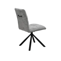 Eetkamerstoelen^Huisenthuis Stoel Yinthe Lichtgrijs – Set van 2
