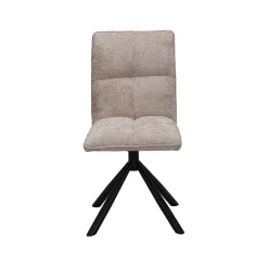 Eetkamerstoelen^Huisenthuis Stoel Yinthe Zand – Set van 2