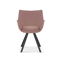 Eetkamerstoelen^Huisenthuis Stoel Zoë Roze – Set van 2