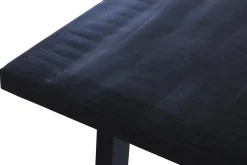 Eetkamertafels^Huisenthuis Tafel Nena Zwart 200 cm
