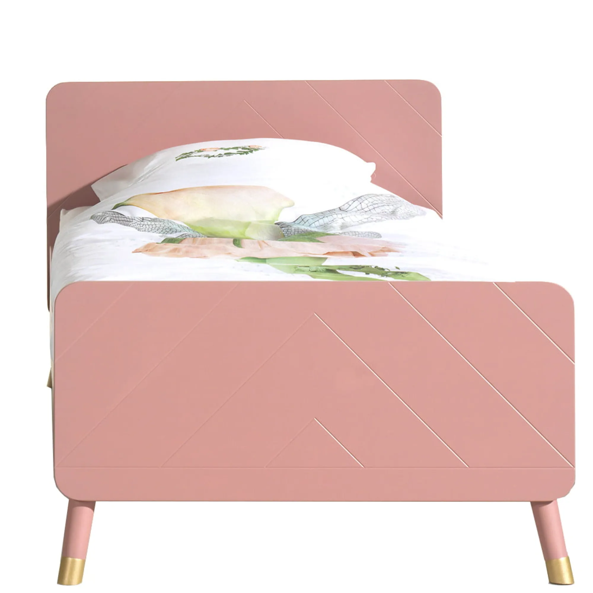 Kinderbedden^Huisenthuis Tienerbed Eline-R Roze