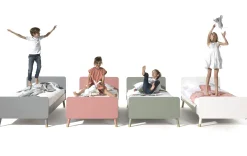 Kinderbedden^Huisenthuis Tienerbed Eline-W Wit