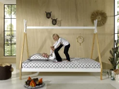 Kinderbedden^Huisenthuis Tipibed Winnetou Wit 90×200 cm