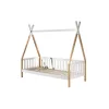 Kinderbedden^Huisenthuis Tipibed Winnetou Wit 90×200 cm – Met uitvalbeveiliging