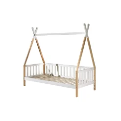 Kinderbedden^Huisenthuis Tipibed Winnetou Wit 90×200 cm – Met uitvalbeveiliging