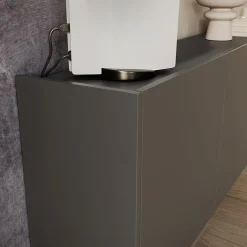 Tv Meubels^Huisenthuis TV-meubel Lowie Grafiet 138 cm