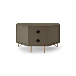Tv Meubels^Huisenthuis TV-meubel Lucy 100 cm Grijs