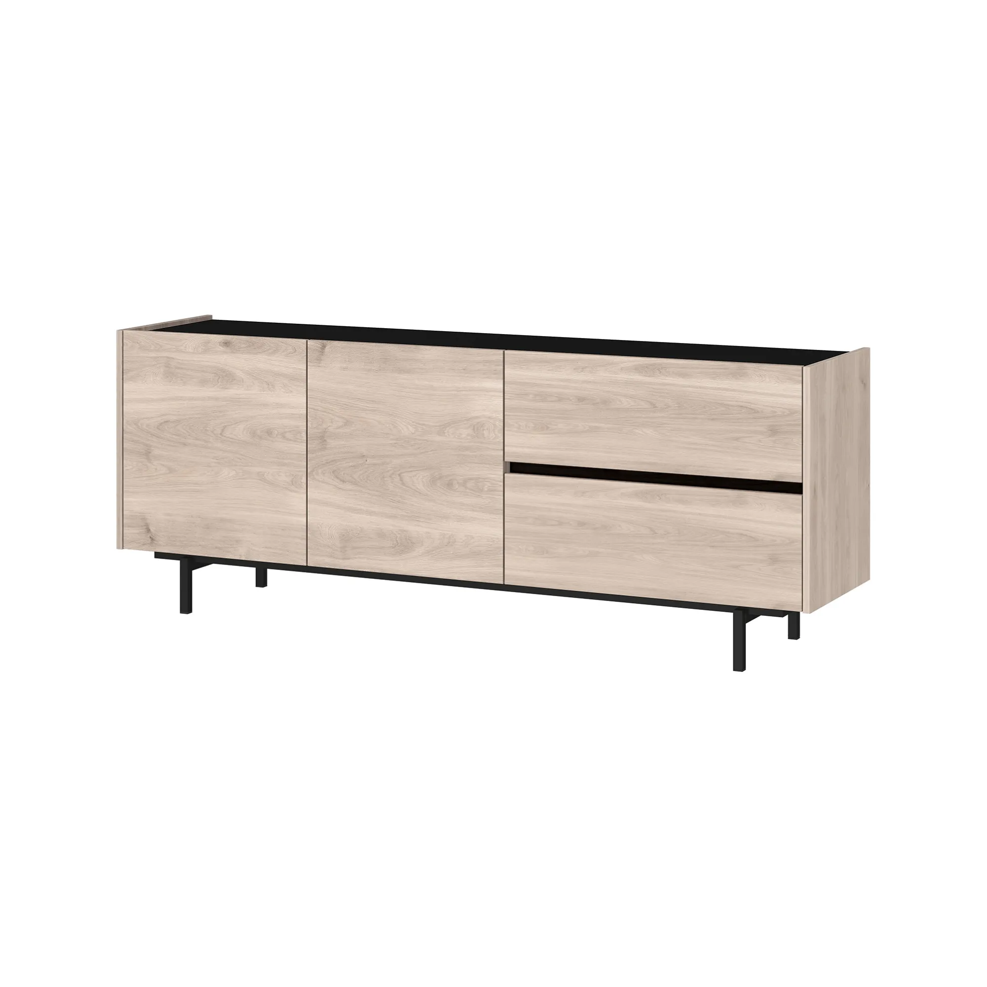 Tv Meubels^Huisenthuis TV-meubel Paxos Eiken 162 cm