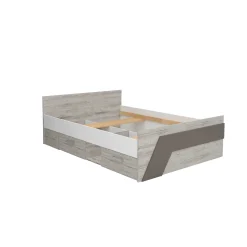 Kinderbedden^Huisenthuis Tweepersoonsbed Lando Zandeiken 140 cm