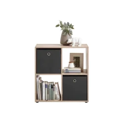 Wandrekken^Huisenthuis Vakkenkast Camiel – 70x33x72 cm Eiken