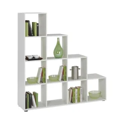 Wandrekken^Huisenthuis Vakkenkast Camiel – 139x33x142 cm Wit