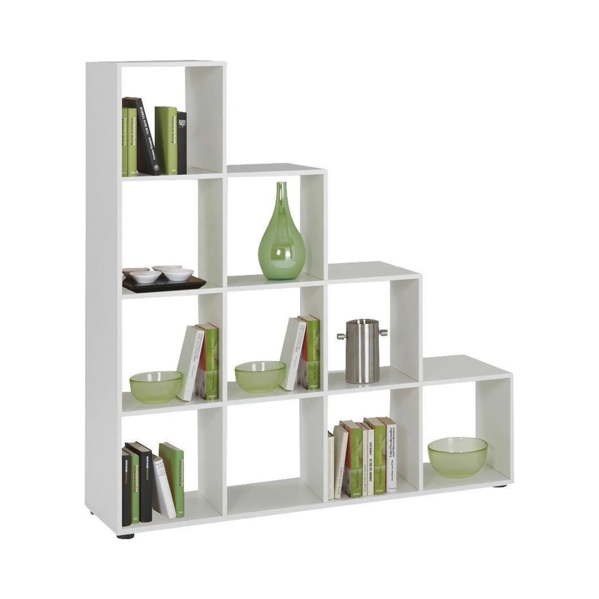 Wandrekken^Huisenthuis Vakkenkast Camiel – 139x33x142 cm Wit
