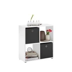Wandrekken^Huisenthuis Vakkenkast Camiel – 70x33x72 cm Wit