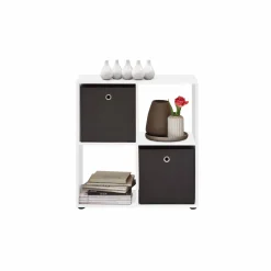 Wandrekken^Huisenthuis Vakkenkast Camiel – 70x33x72 cm Wit