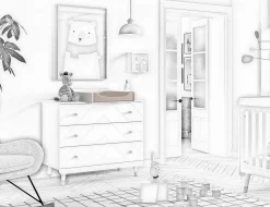 Babykameraccessoires^Huisenthuis Verversplank Eline Wit