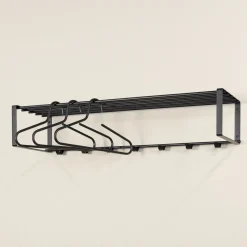 Kapstokken^Huisenthuis Wandkapstok Boris 100 cm Zwart