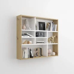Wandrekken^Huisenthuis Wandrek Oregon Oak-White L Eiken-Wit