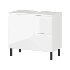 Wastafelkasten^Huisenthuis Wastafelkast Abrantes 60 cm Wit