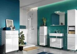 Wastafelkasten^Huisenthuis Wastafelkast Abrantes 60 cm Wit