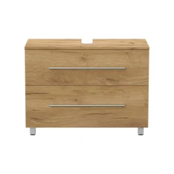 Wastafelkasten^Huisenthuis Wastafelkast Glasgow 85 cm Eiken