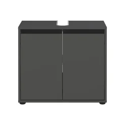 Wastafelkasten^Huisenthuis Wastafelkast Pula 63 cm Grafiet